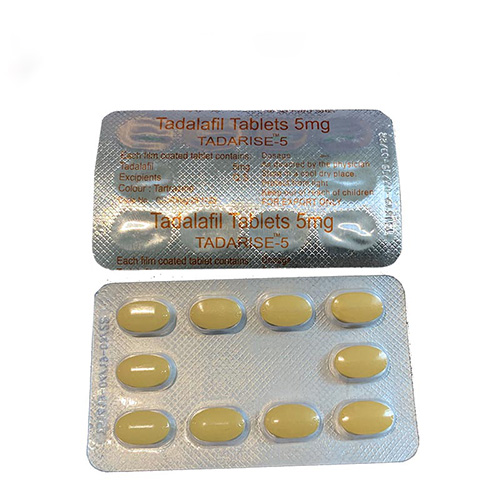 犀利士5mg每日錠|Tadarise-5MG|治療男性勃起功能障礙|男性陽萎剋星|提升男性性能力