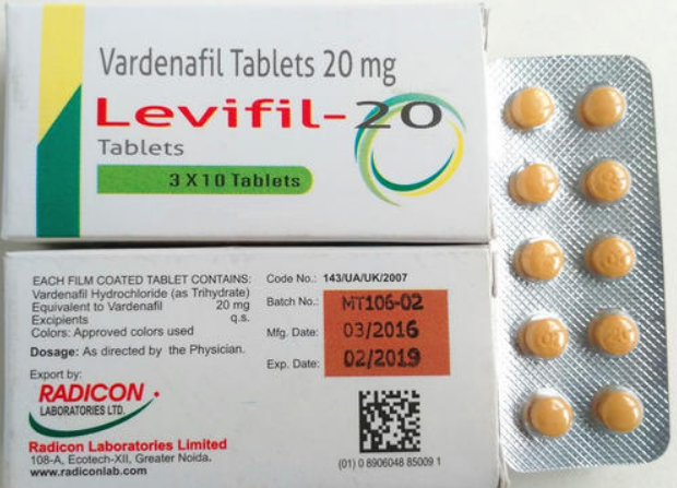 印度樂威壯|Levifil 20mg|印度學名藥|助勃增硬|增強男性性功能|治療男性陽萎|提升男性性能力