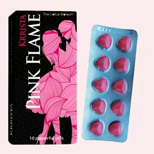 Krrista Purple Flame 巅峰粉色佳人 粉色烈焰雙效片PINKFLAME 犀利士雙效 艾利達雙效片粉鑽 粉色火焰專供台灣