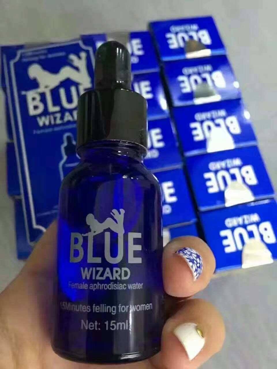 【強效春藥】美國藍魔催情水>blue wizard|無色無味春藥|超值15ml/瓶