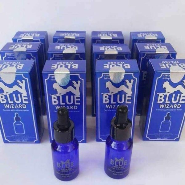 【強效春藥】美國藍魔催情水>blue wizard|無色無味春藥|超值15ml/瓶