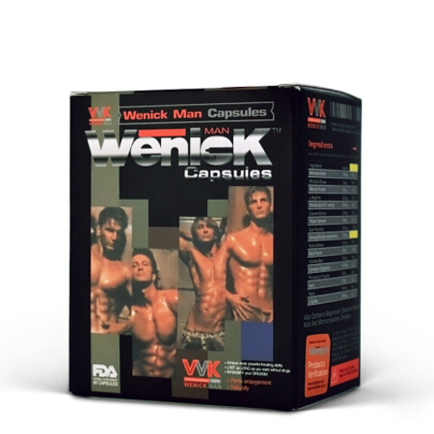 美國vvk增大丸(wenick man)世界首款陰莖增大丸|增強男性性功能|純天然補品